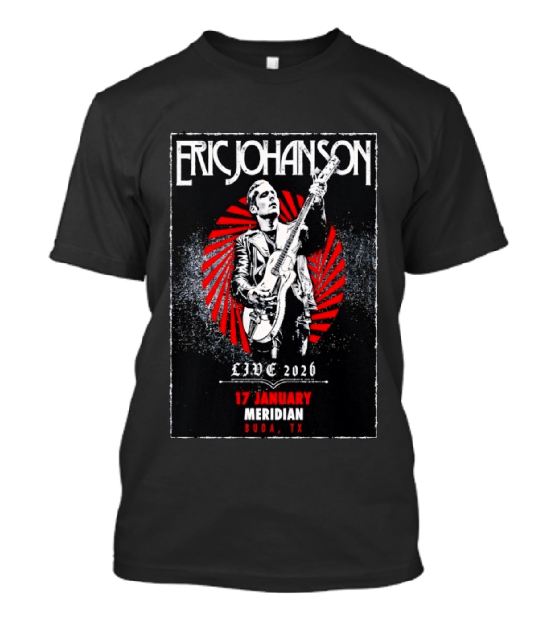 Eric Johanson Live 17 January 2026 Meridian Buda TX T-Shirt