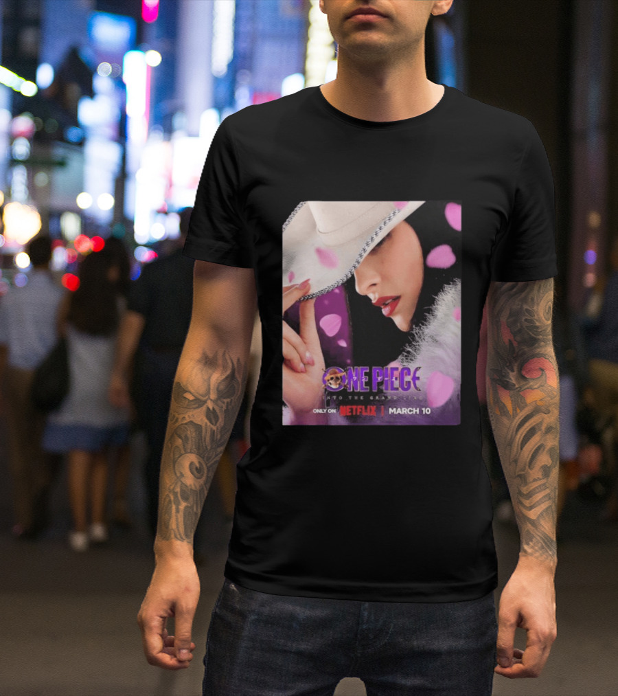 One Piece Season 2 Into The Grand Line Live Action Nico Robin Miss All Sunday Netflix March 10 T-Shirt