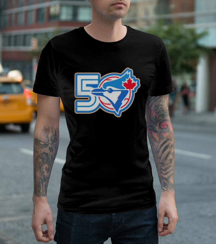 Toronto Blue Jays 50th Anniversary Celebration MLB 2026 Edition T-Shirt