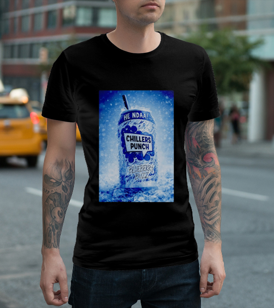 Blueberry Buzz He Ndaa Chillers Punch Can T-Shirt