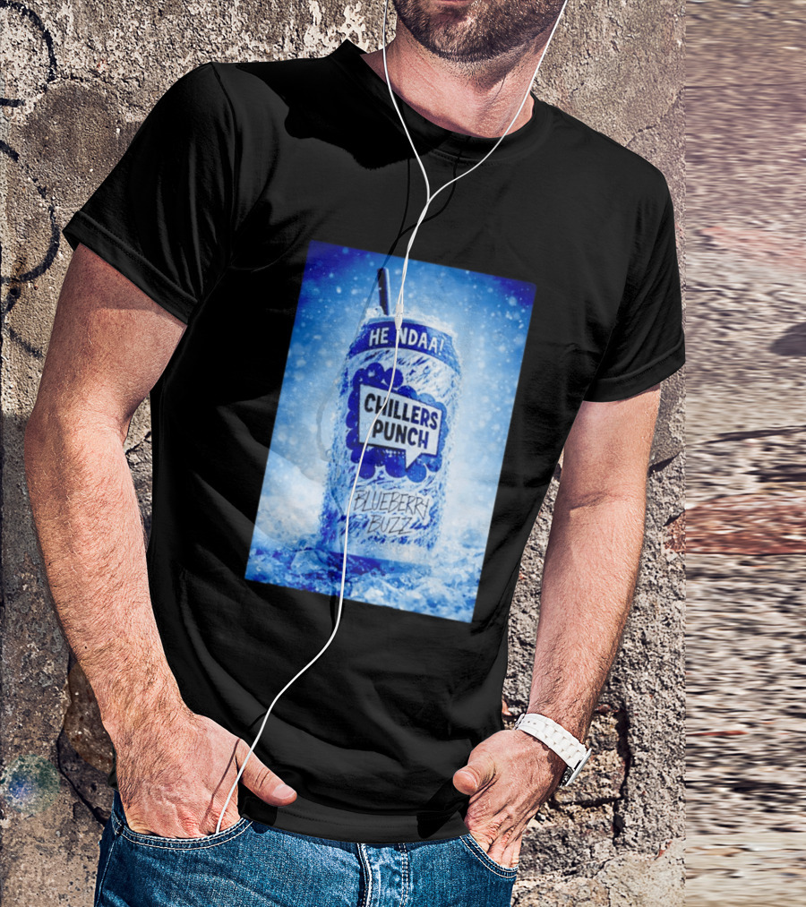 Blueberry Buzz He Ndaa Chillers Punch Can T-Shirt