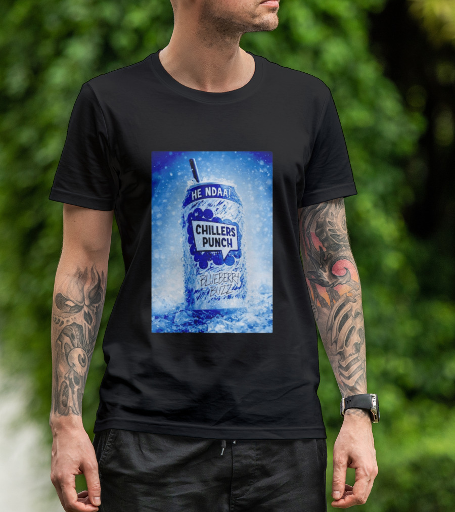 Blueberry Buzz He Ndaa Chillers Punch Can T-Shirt