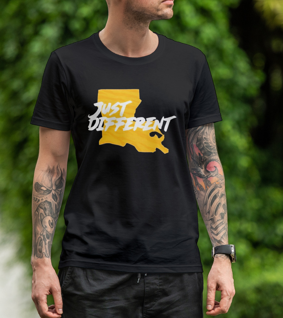 Just Different Louisiana State T-Shirt