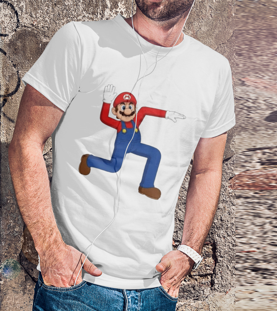 Super Mario Swastika T-Shirt
