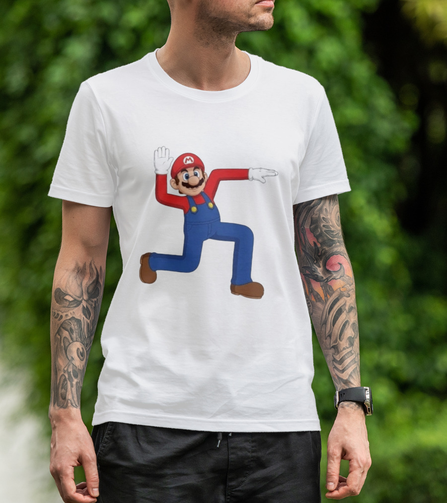 Super Mario Swastika T-Shirt