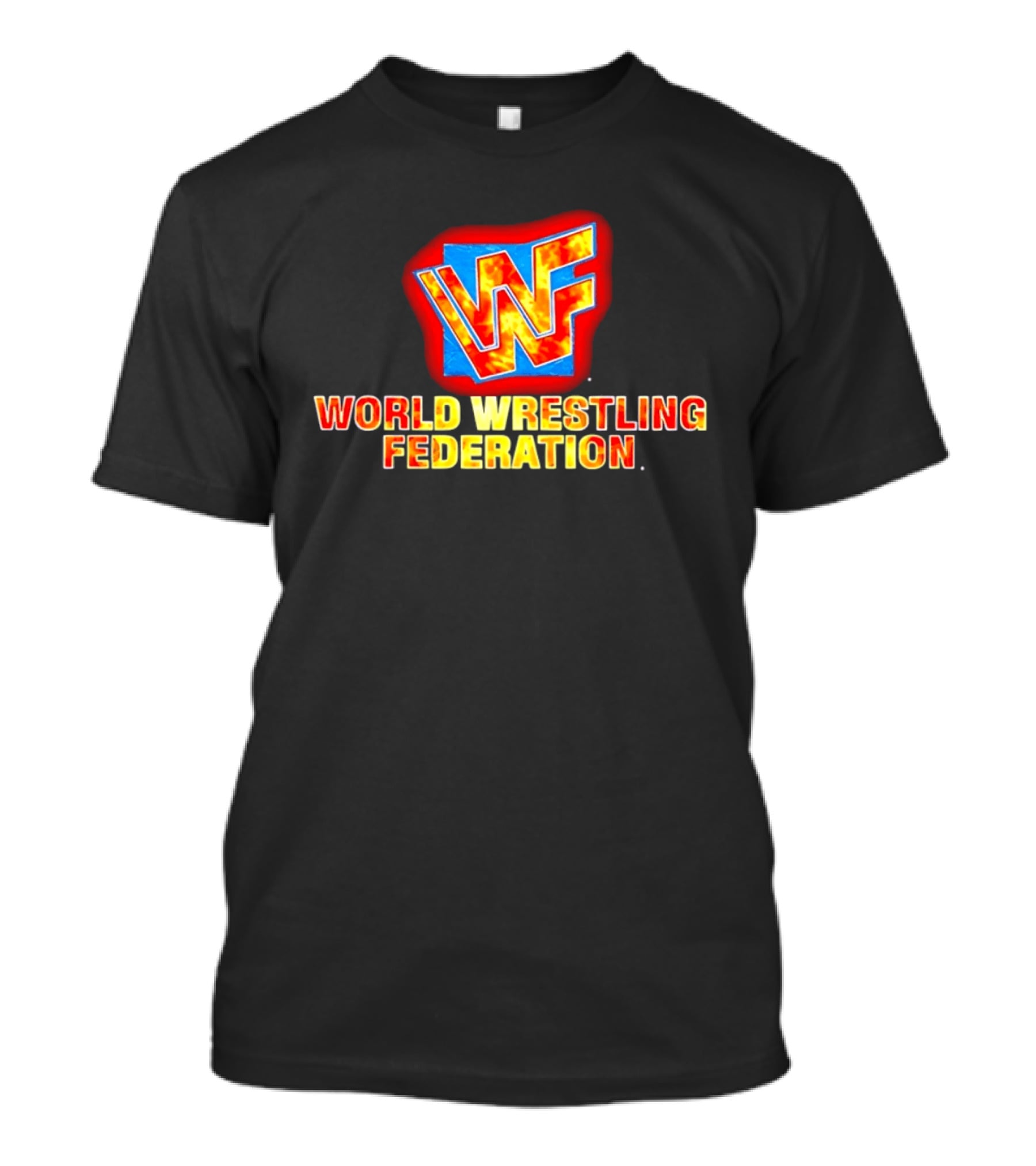WWF World Wrestling Federation Vintage Flame T-Shirt