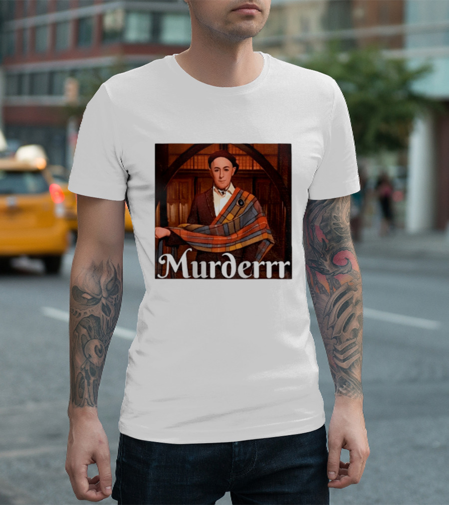 Trending Murderrr Alan Cumming Traitors Peacock Reality TV T-Shirt