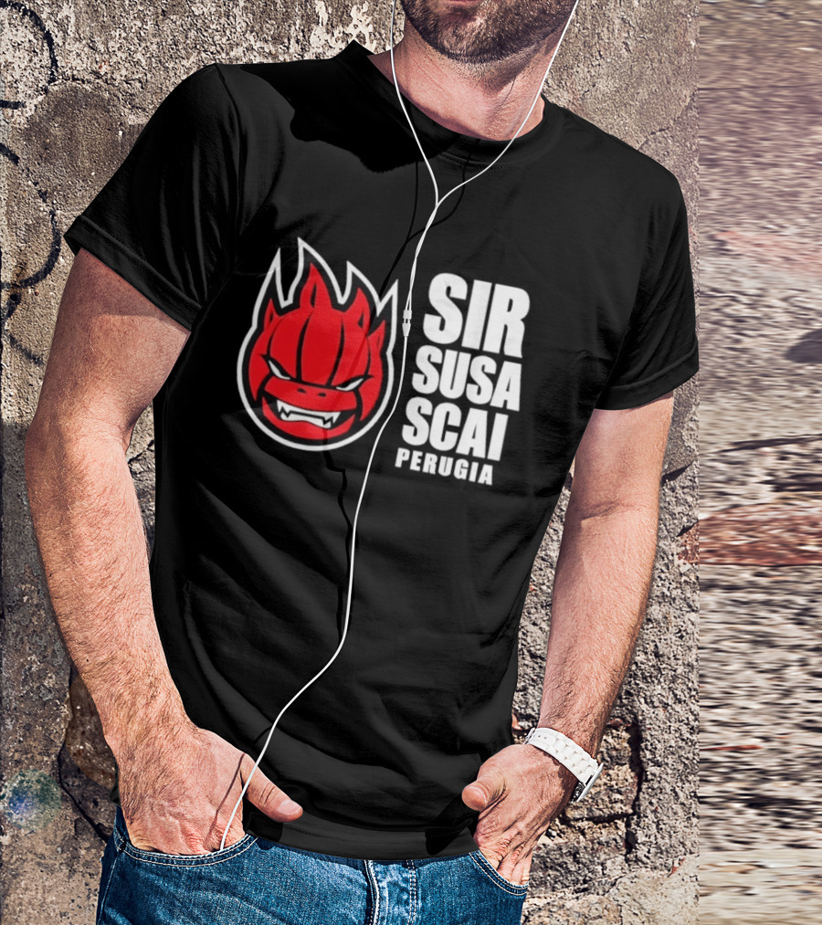 Sir Susa Scai Perugia Fierce Flames T-Shirt
