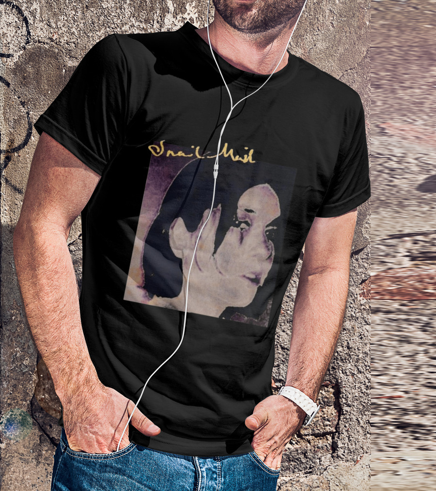 Snail Mail Distorted Face T-Shirt