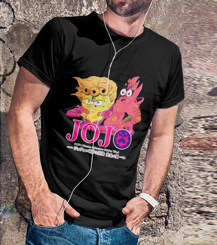 Jojo Giornobob Crossover Anime T-Shirt