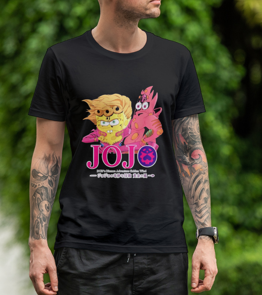 Jojo Giornobob Crossover Anime T-Shirt