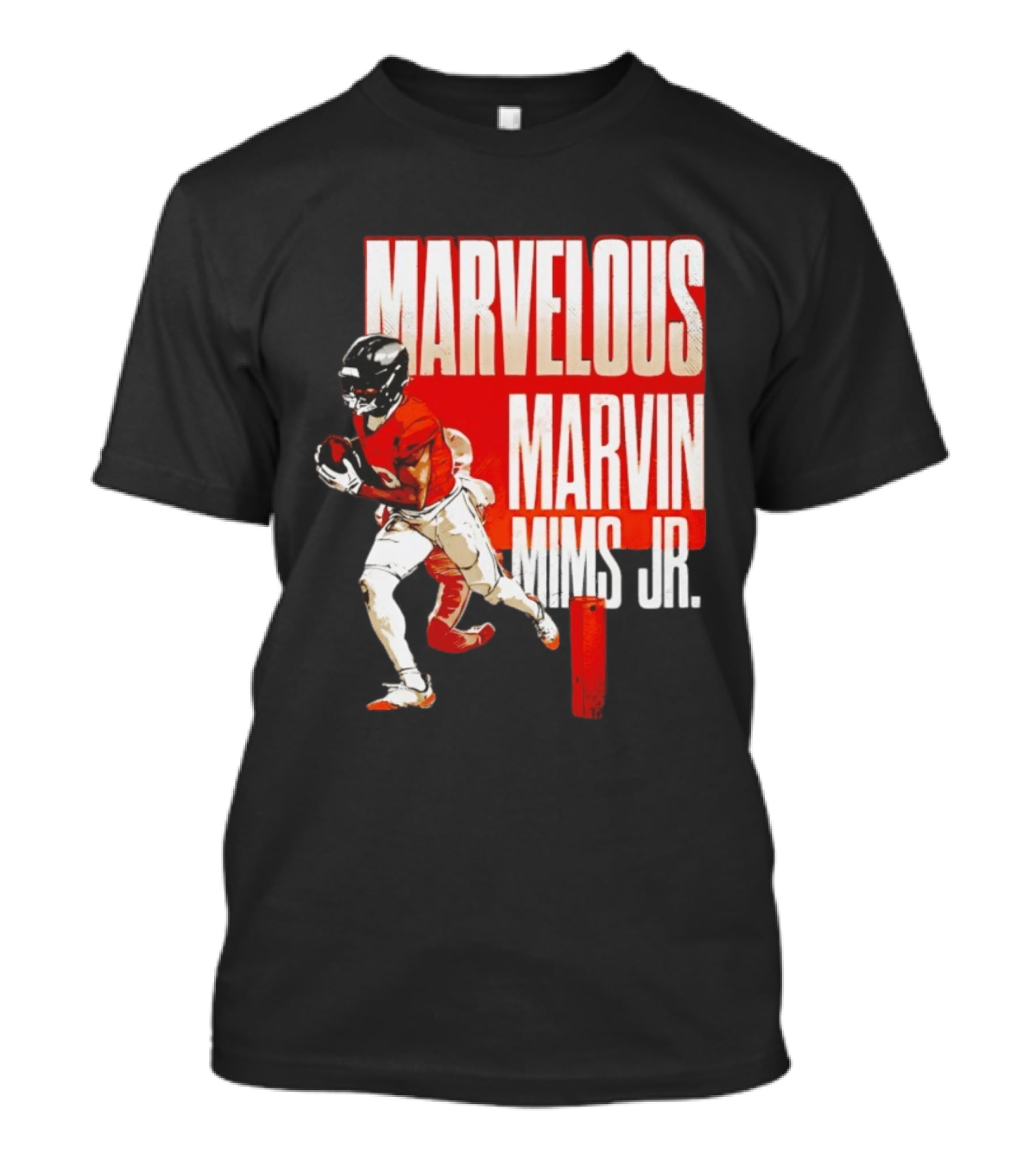 Marvelous Marvin Mims Jr Denver Broncos Football Star T-Shirt