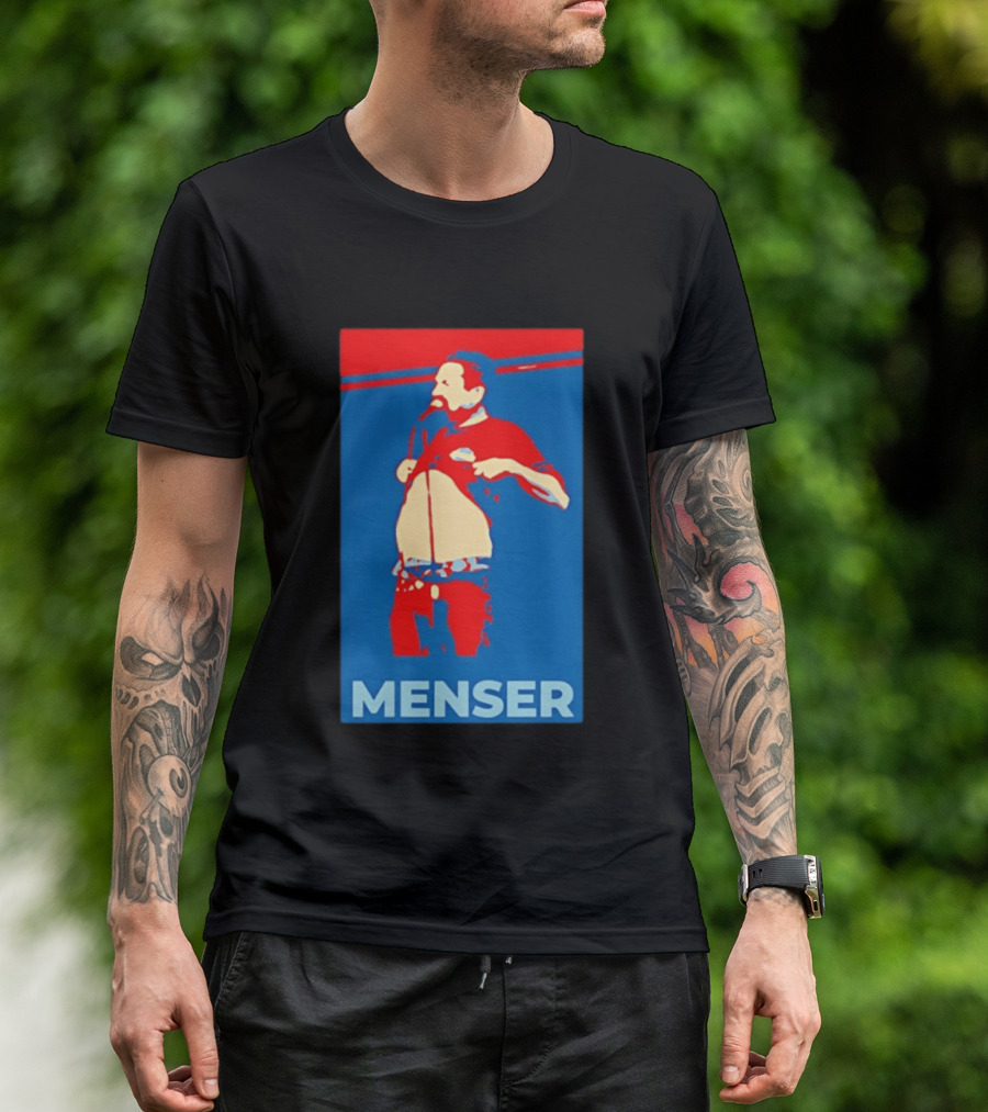 Menser Stuttering John Comedic T-Shirt