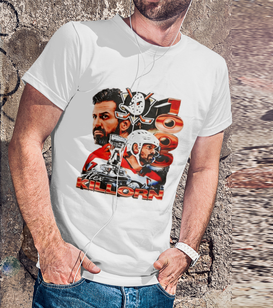 Alex Killorn Anaheim Ducks 1008 Anaheim Hockey T-Shirt