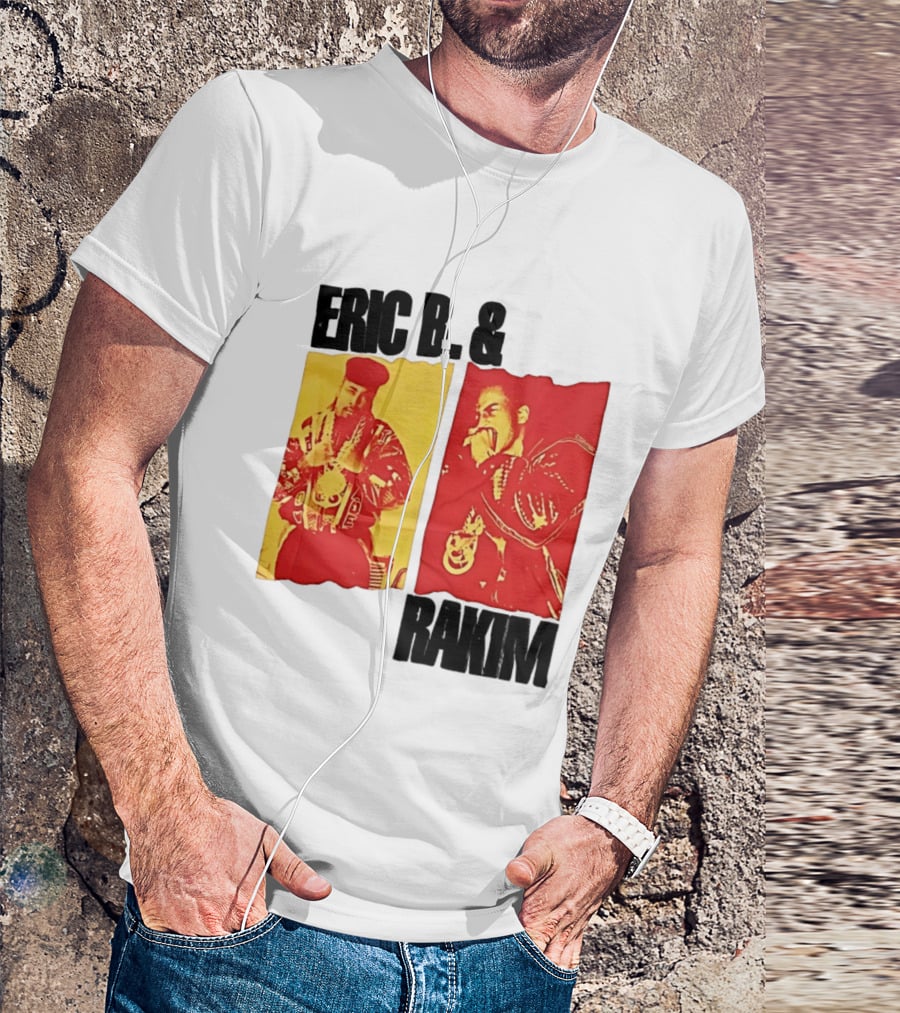 Eric B And Rakim Ain't No Joke 1988 Vintage Hip Hop Legends T-Shirt