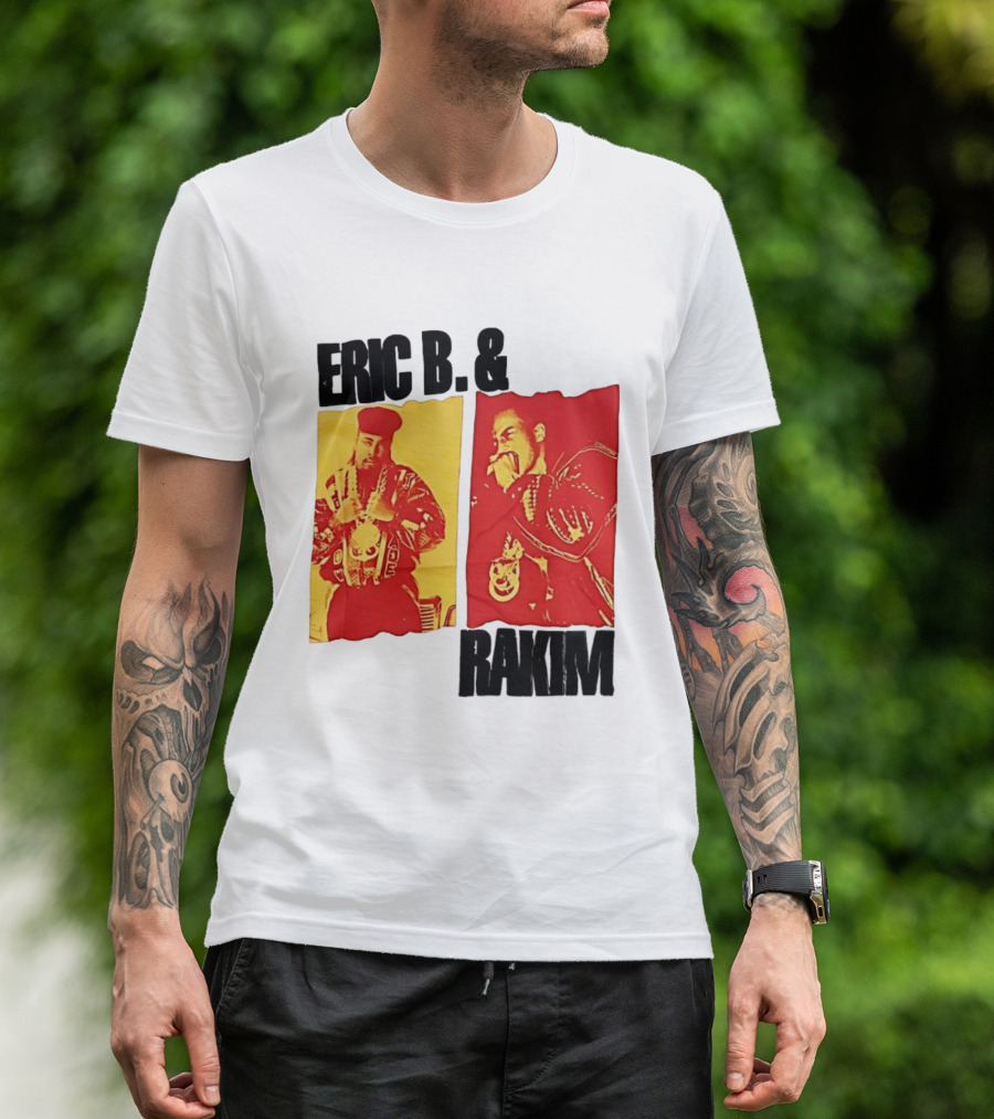 Eric B And Rakim Ain't No Joke 1988 Vintage Hip Hop Legends T-Shirt