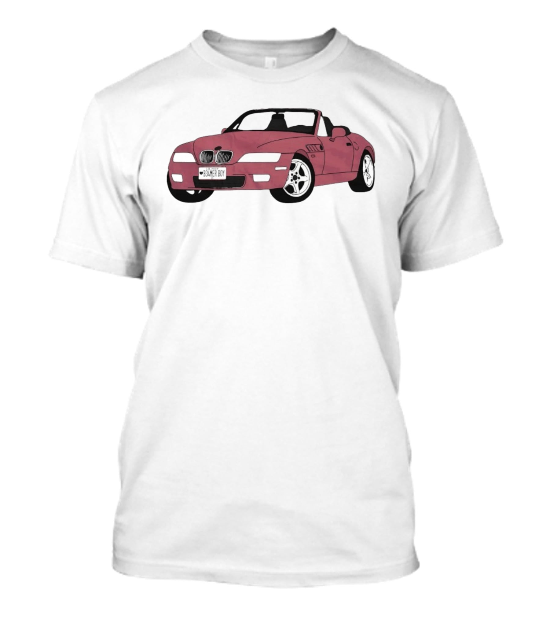 Sydney Sweeney BMW Z3 B3AMER BOY License Plate Car T-Shirt