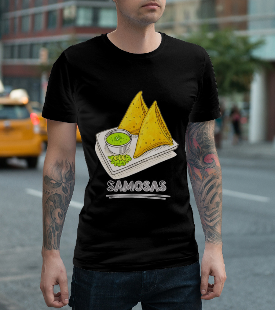 Samosa Lover Indian Snack Foodie Delight T-Shirt