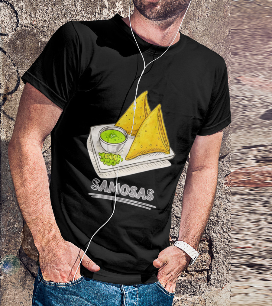Samosa Lover Indian Snack Foodie Delight T-Shirt
