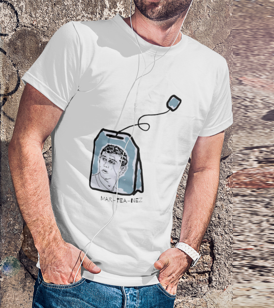 Mar Tea Nez Emiliano Martínez Teabag Cartoon T-Shirt