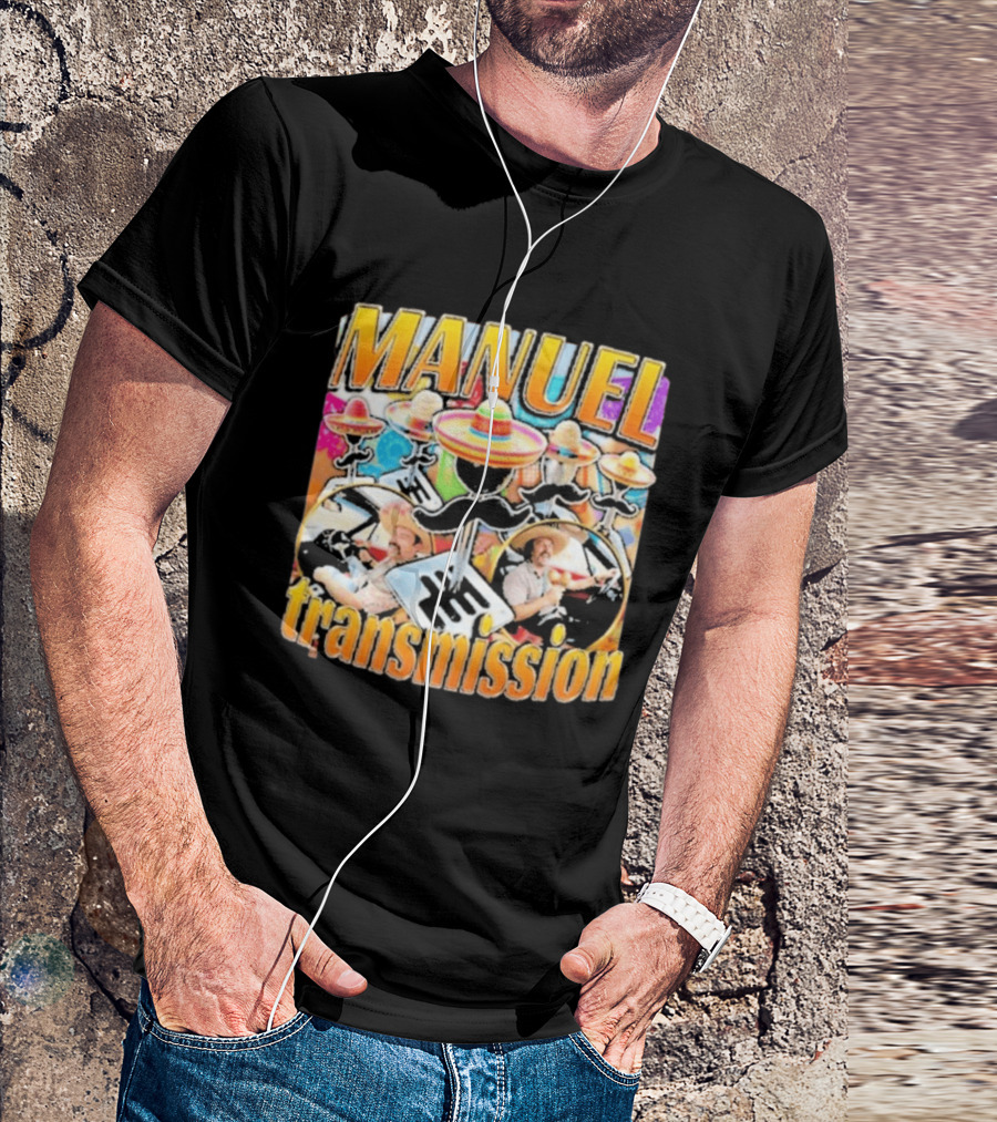 Manuel Transmission Sombrero Gear Shift Mexican T-Shirt