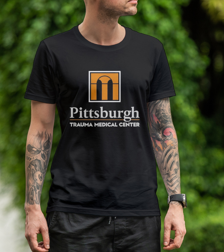 Pittsburgh Trauma Medical Center PTMC Arch T-Shirt