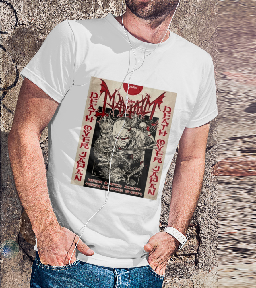 Mayhem Death Over Japan Osaka April 8 Bigcat Tokyo April 10 2026 Q East Smash T-Shirt