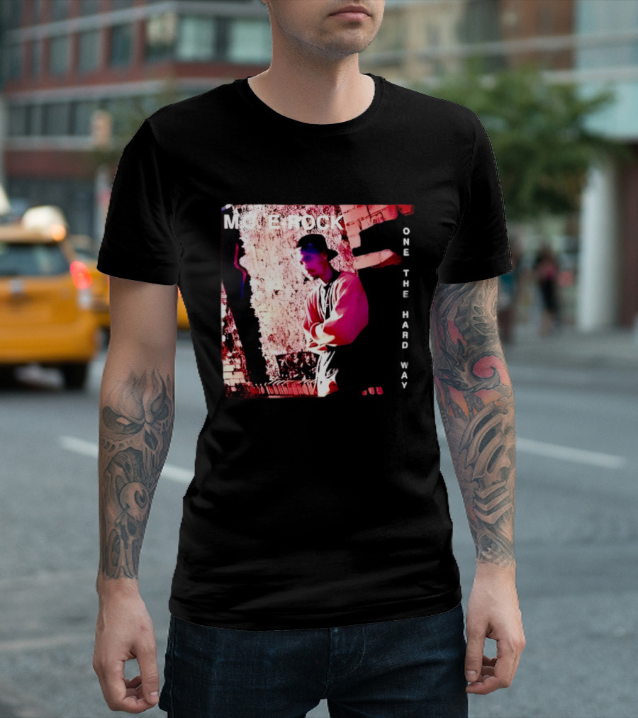 MC E Rock One The Hard Way Album Cover T-Shirt