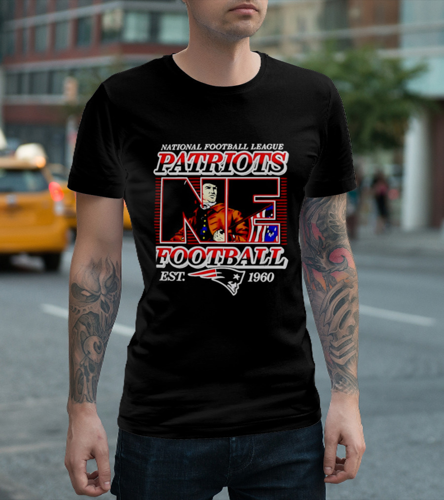 National Football League Patriots NE Football Est. 1960 T-Shirt