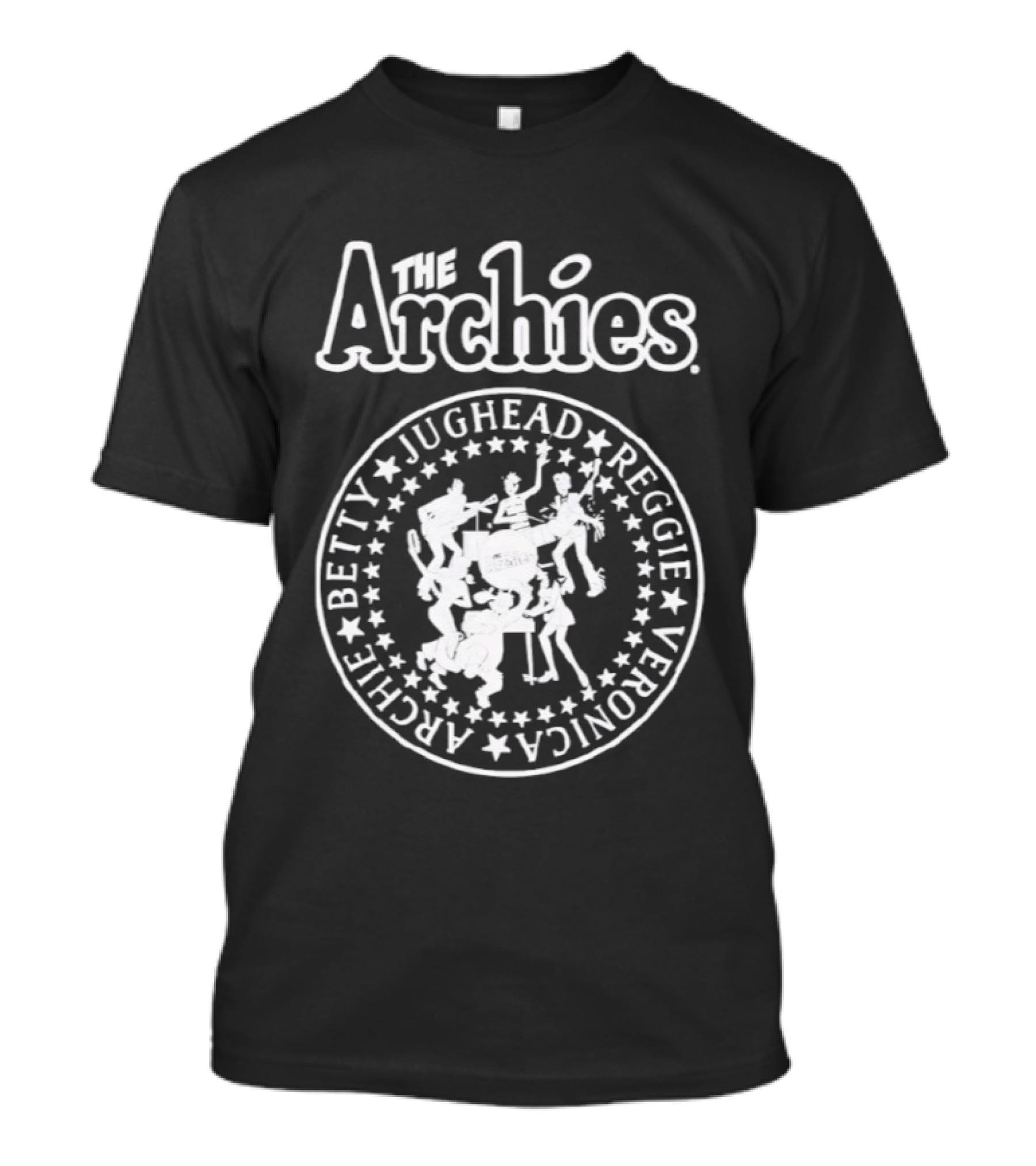 The Archies Jughead Reggie Veronica Betty Archie Hot Dog T-Shirt