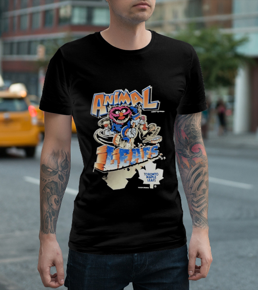 Animal Muppets Toronto Maple Leafs National Hockey League T-Shirt