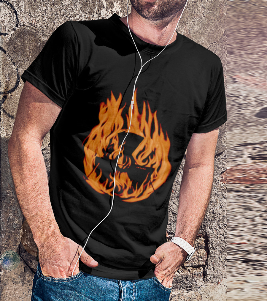 Don Toliver Octane Flame Fiery Face T-Shirt