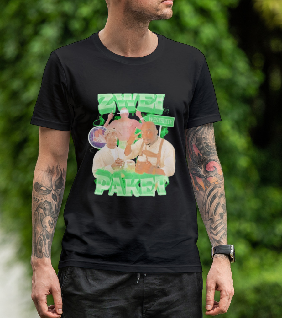 Zwei Paket Tupac Shakur Westseite T-Shirt