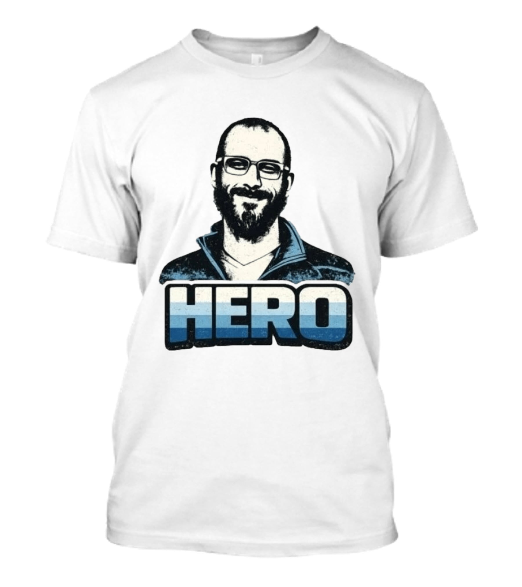 Hero Bold Iconic Portrait 2026 T-Shirt