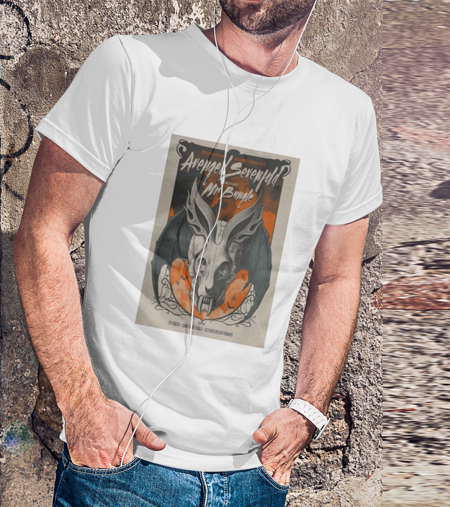 Avenged Sevenfold Life Is But A Dream Latin American Tour 2026 Santiago Chile Estadio Bicentenario 24 Enero Mr. Bungle T-Shirt