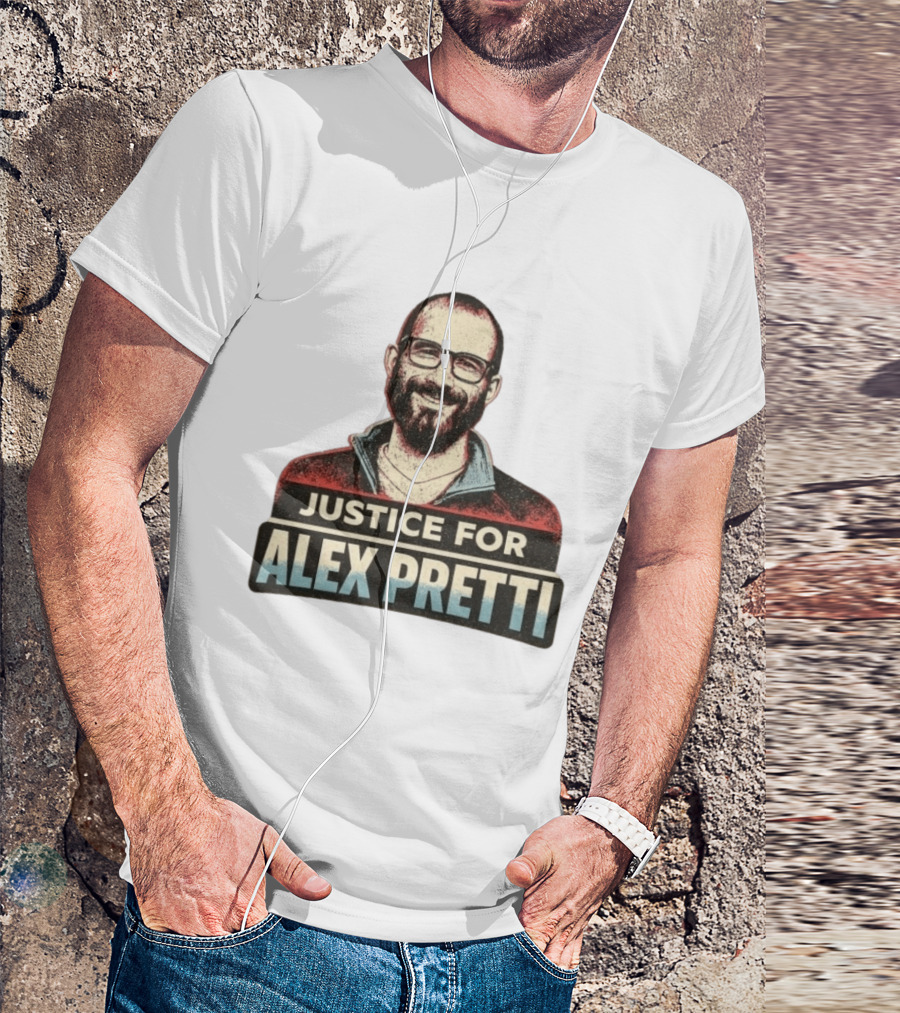 Justice For Alex Pretti Abolish ICE T-Shirt