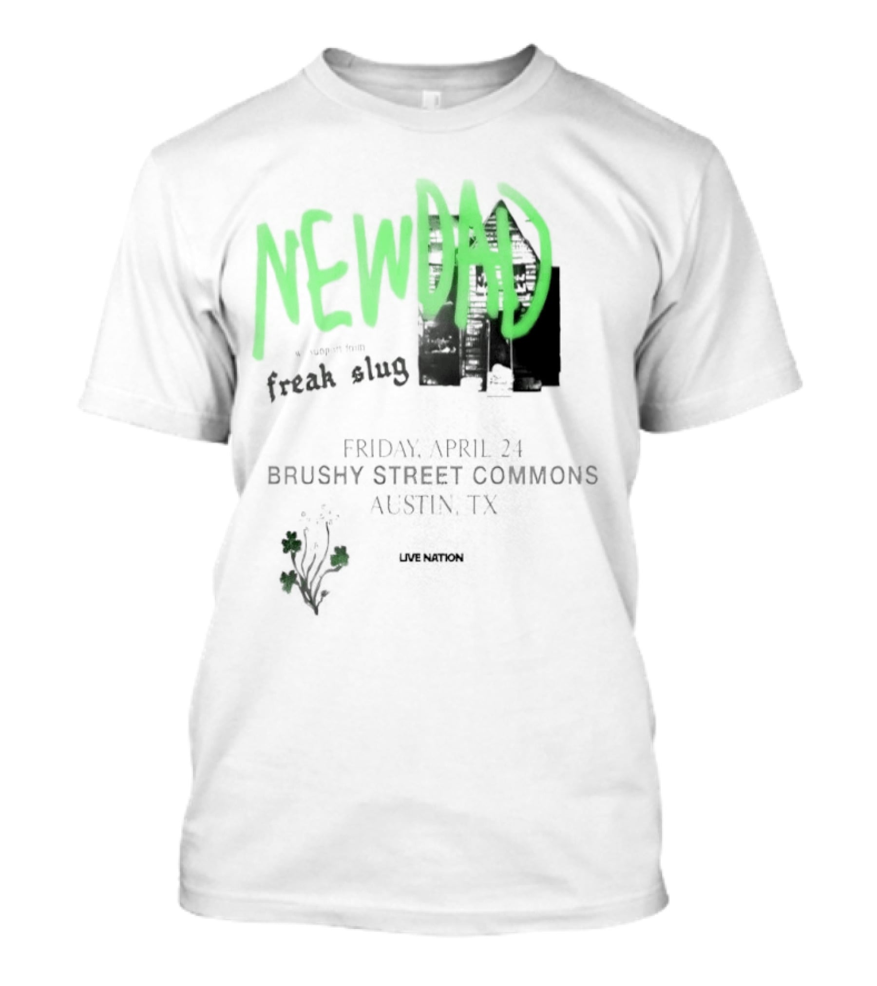Newdad Live At Empire Control Room Austin TX April 24 2026 Concert Event T-Shirt