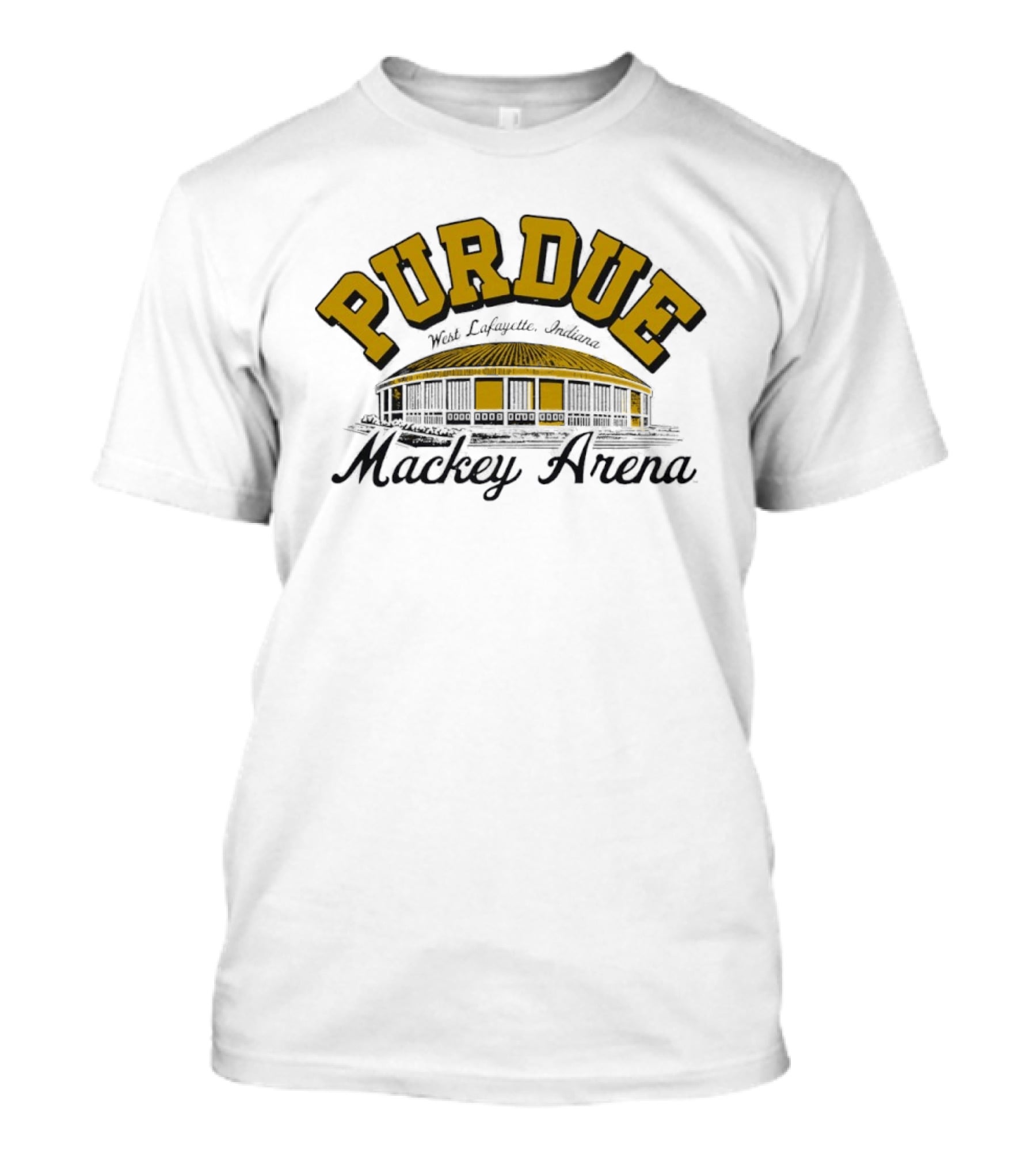 Purdue Mackey Arena West Lafayette Indiana T-Shirt