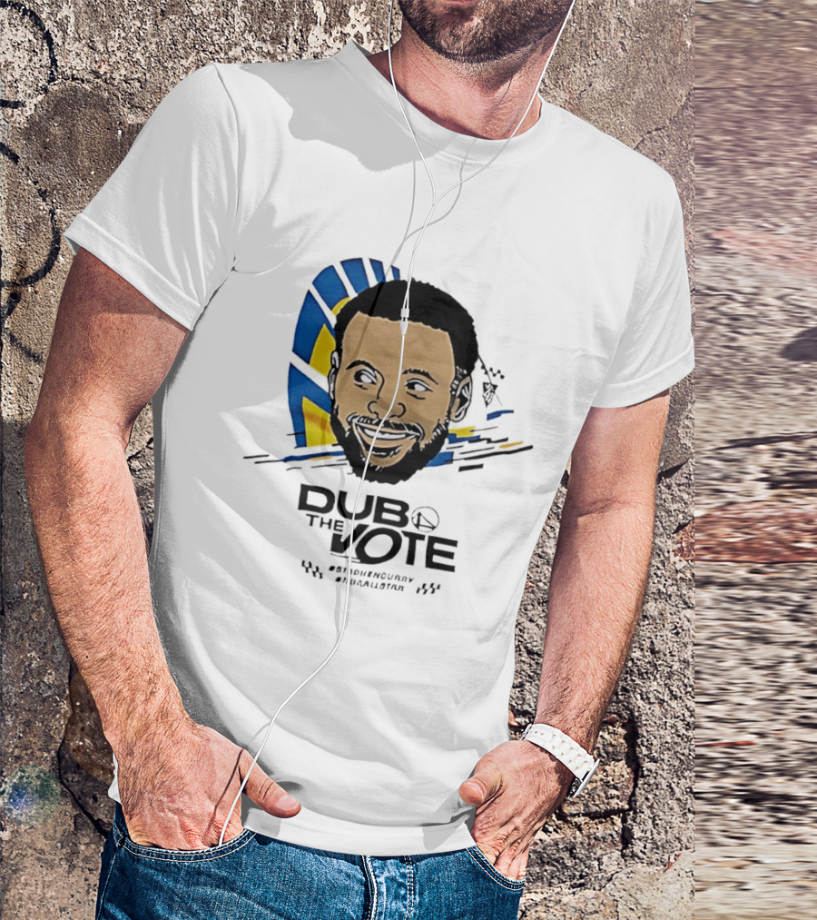 Stephen Curry Golden State Warriors Dub The Vote NBA Basketball Fan T-Shirt