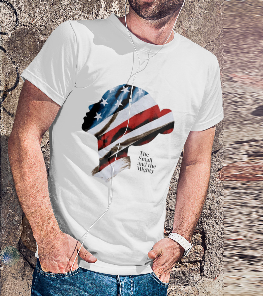 Patriotic American Flag Sharon McMahon Silhouette Stars And Stripes T-Shirt