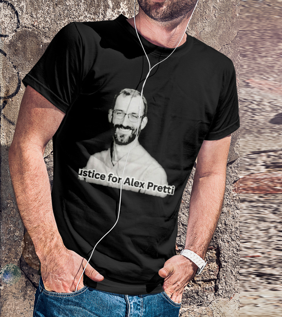 Justice For Alex Pretti Memorial T-Shirt
