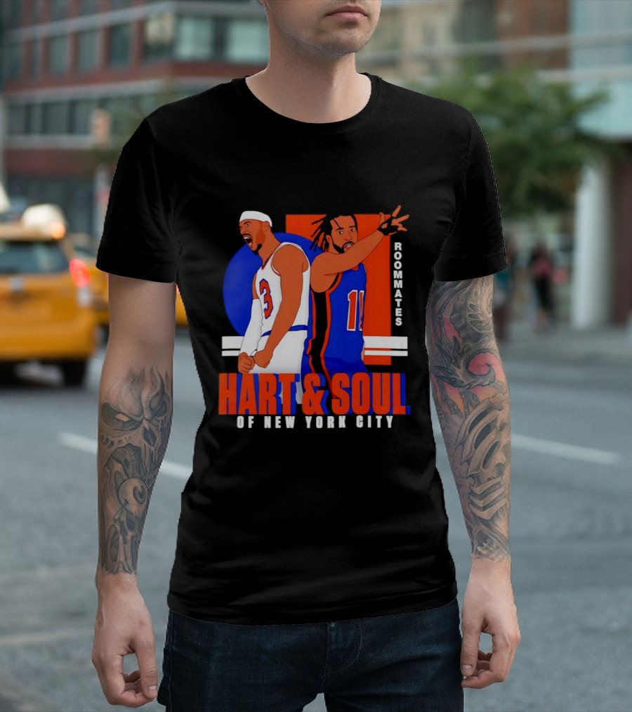 Hart And Soul Roommates Of New York City Knicks T-Shirt