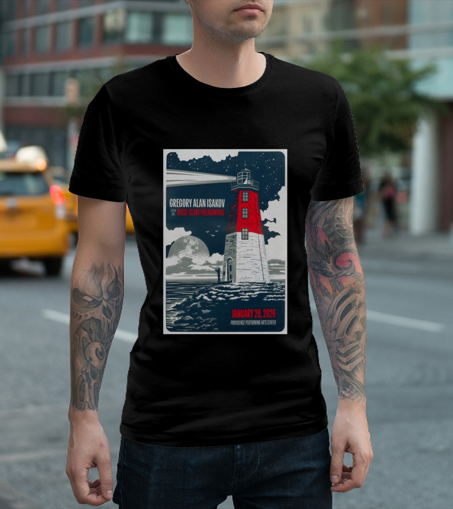Gregory Alan Isakov Rhode Island Philharmonic Providence Performing Arts Center January 29 2026 T-Shirt