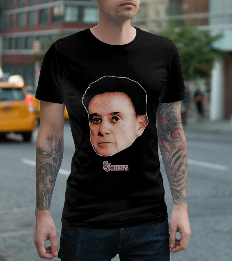 Rick Pitino Big Head St John's Red Storm T-Shirt