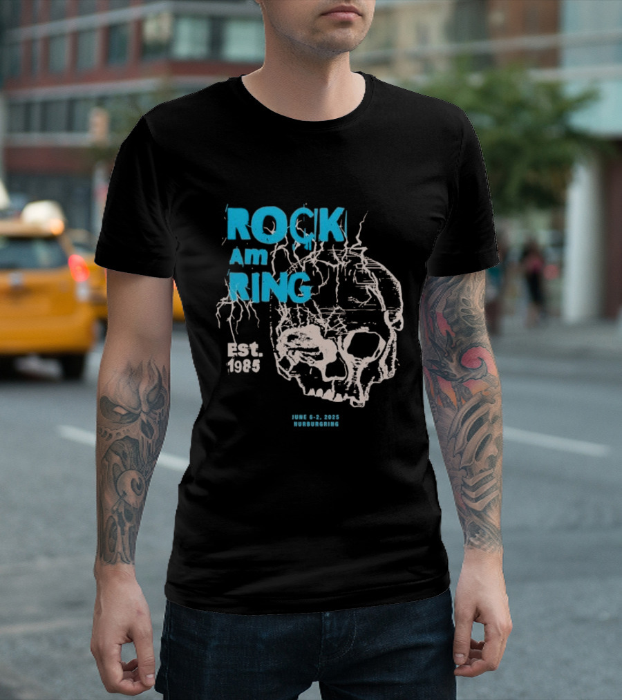 Rock Am Ring Est 1985 Skull Celebrate The Legends T-Shirt