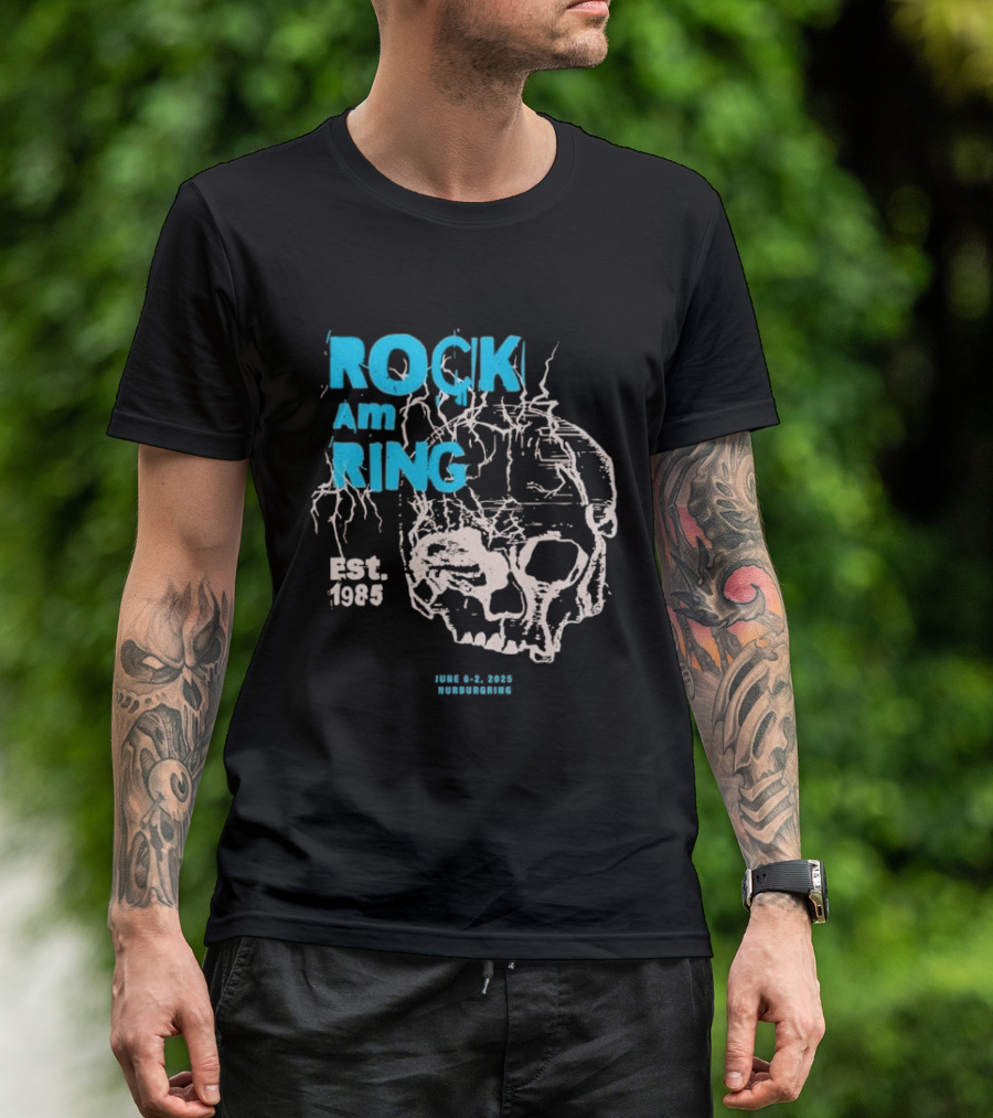 Rock Am Ring Est 1985 Skull Celebrate The Legends T-Shirt
