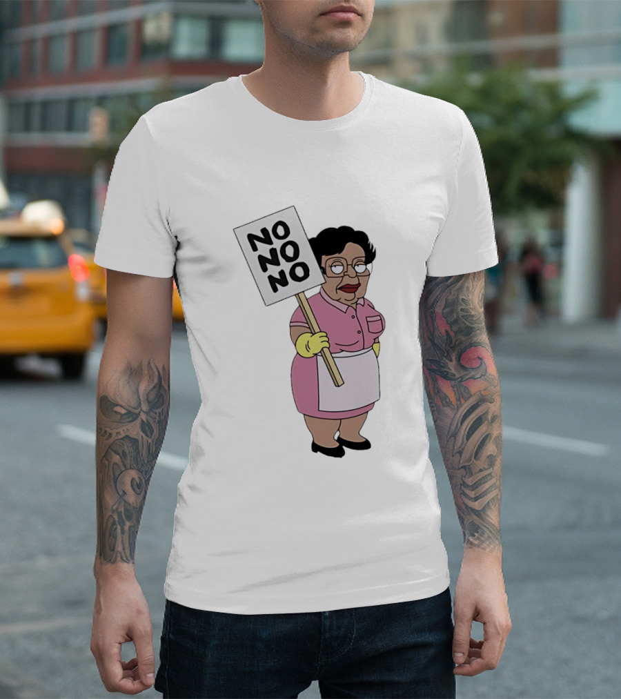 Consuela No No No Family Guy Character Sign T-Shirt