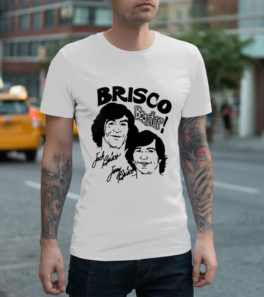 Brisco Booster Jack Brisco Jerry Brisco Signatures T-Shirt