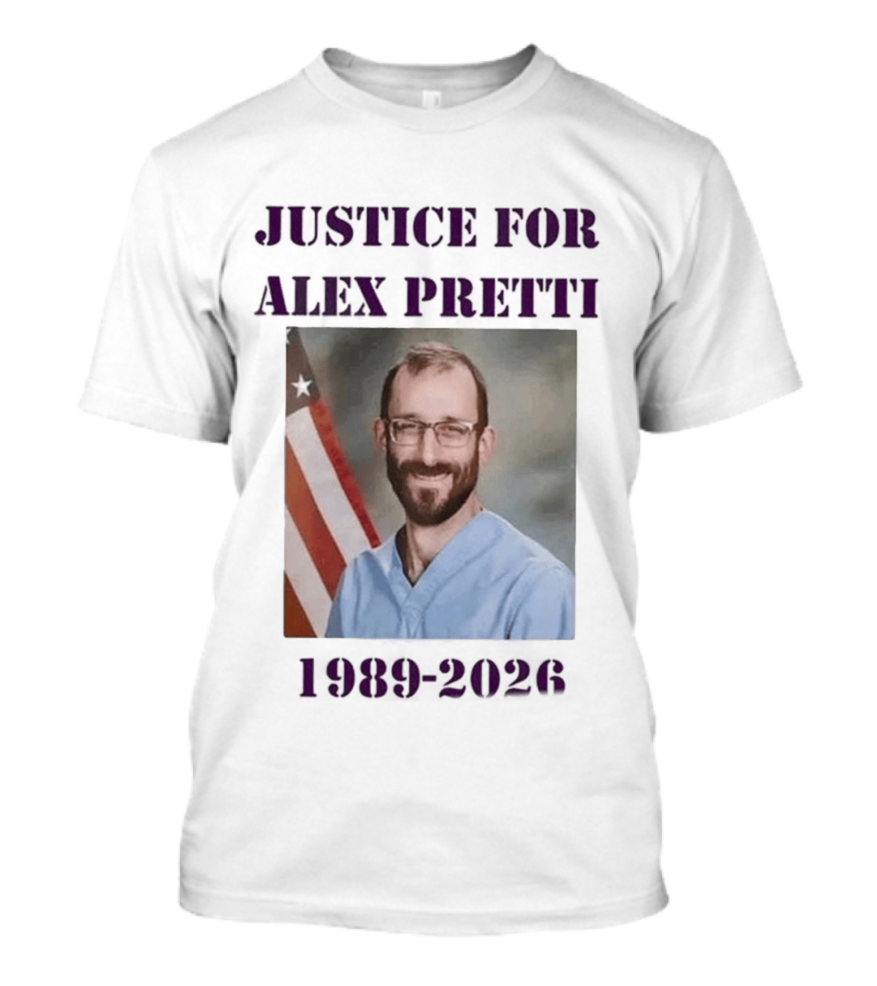 Justice For Alex Pretti 1986 2023 T-Shirt