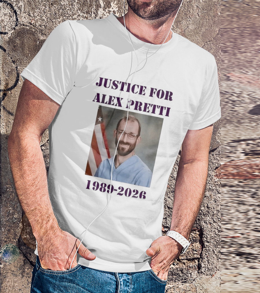 Justice For Alex Pretti 1986 2023 T-Shirt